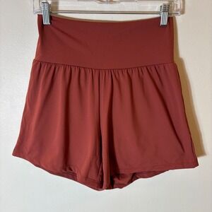 Halara Softlyzero Airy Super High Waisted 2-in-1 Cool Touch Yoga Shorts Size M